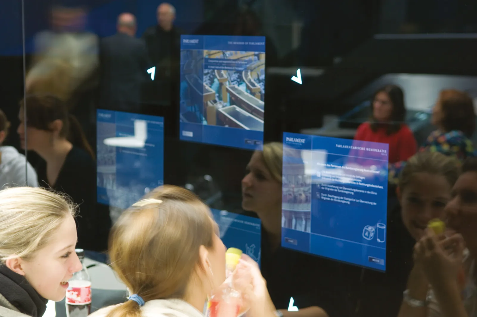 Besucherzentrum im Parlament Wien, Foto: Lukas Beck