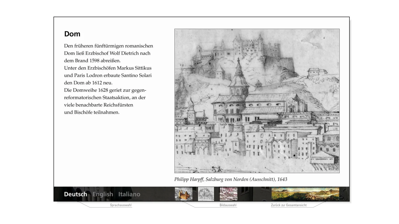 „Zeit/Lupe“ im Sattler-Panorama, Salzburg Museum von checkpointmedia