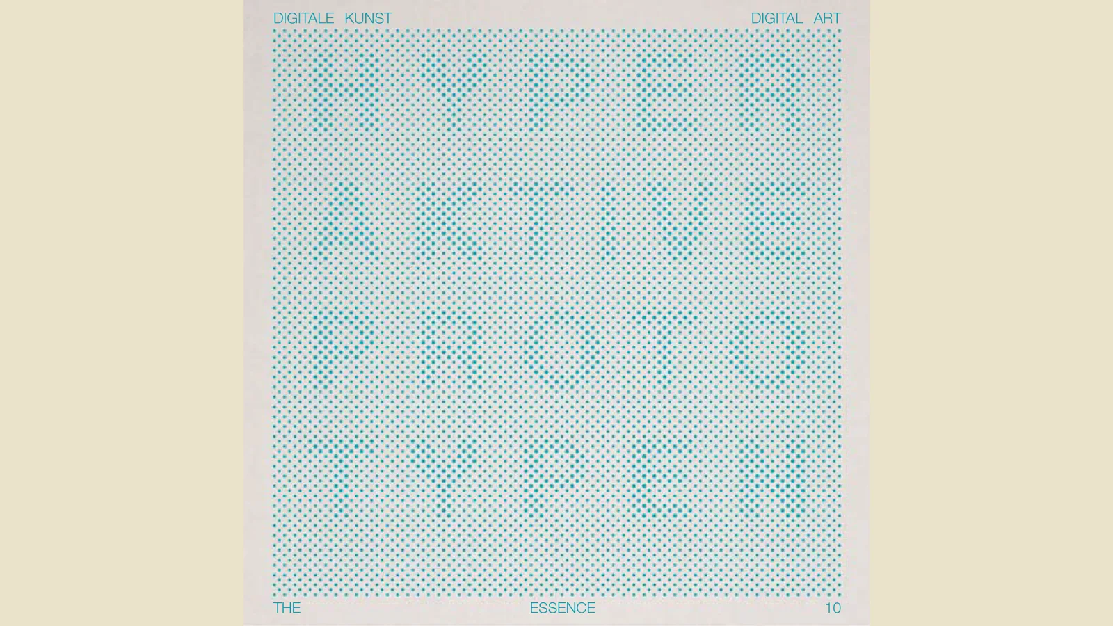 Katalog „Hyperaktive Prototypen“ für die „Essence10“ im Künstlerhaus, Wien. Grafik: Markus Riedler