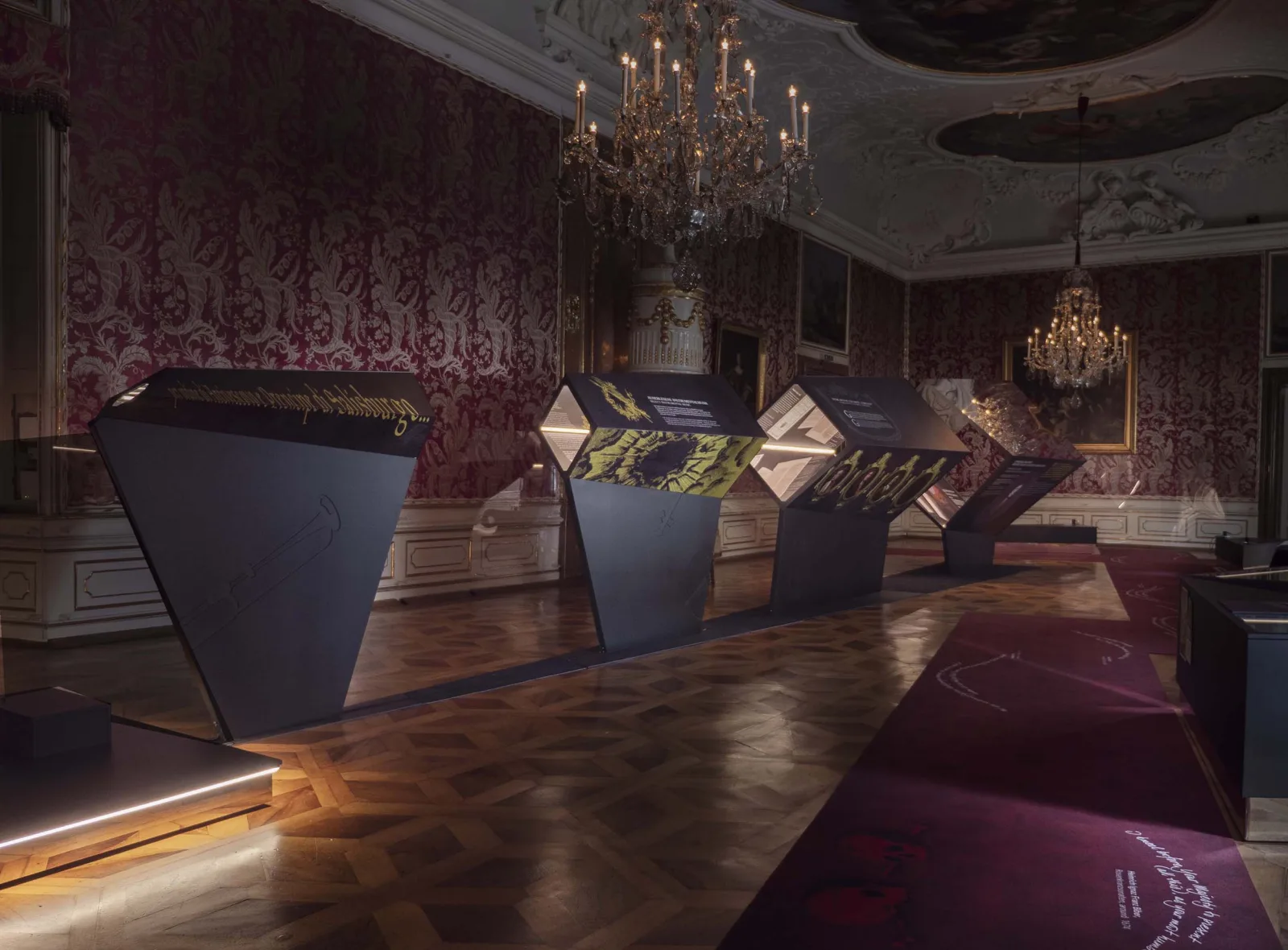 Ausstellung im DomQuartier Salzburg: „Überall Musik!“, Thronsaal, 2020, Foto: Virgil Widrich, Foto: Virgil Widrich