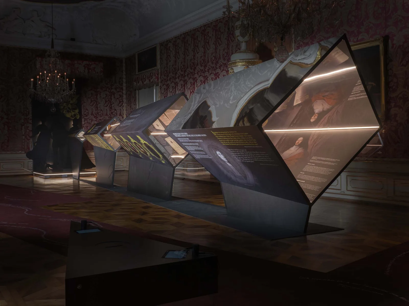 Ausstellung im DomQuartier Salzburg: „Überall Musik!“, Thronsaal, 2020, Foto: Virgil Widrich, Foto: Virgil Widrich