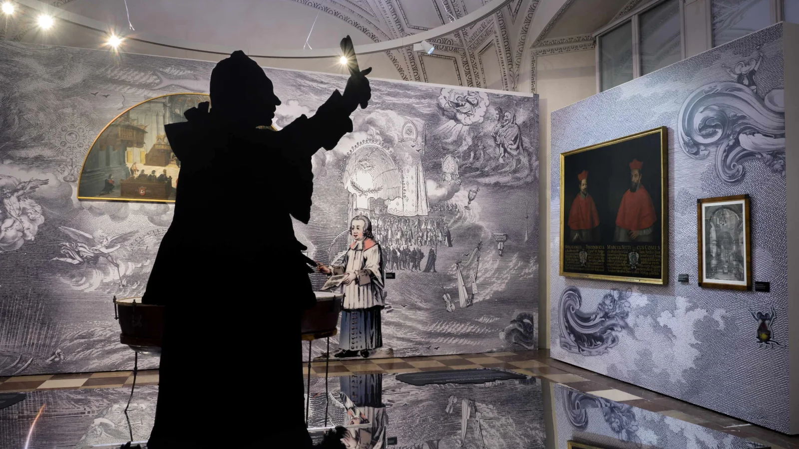 Ausstellung im DomQuartier Salzburg: „Überall Musik!“, Nordoratorium, 2020, Foto: Virgil Widrich