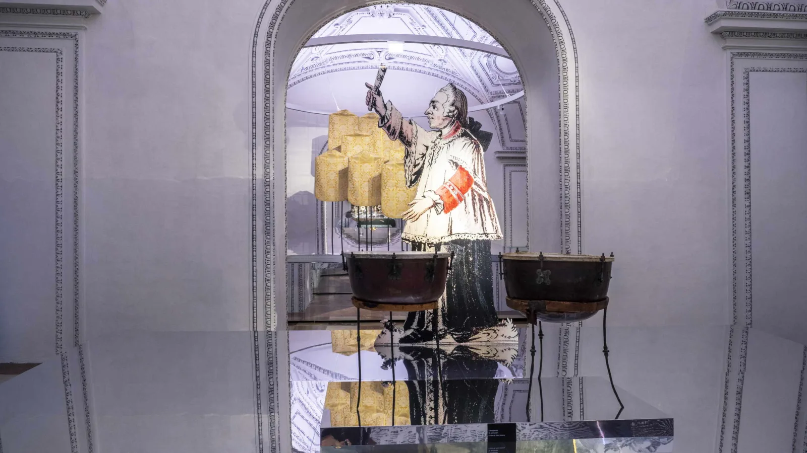 Ausstellung im DomQuartier Salzburg: „Überall Musik!“, Nordoratorium, 2020, Foto: Virgil Widrich