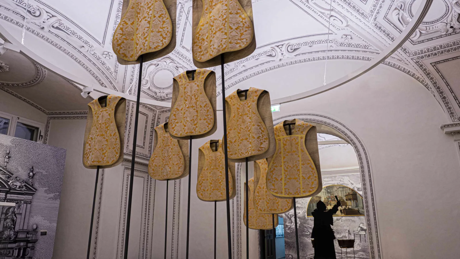 Ausstellung im DomQuartier Salzburg: „Überall Musik!“, Nordoratorium, 2020, Foto: Virgil Widrich