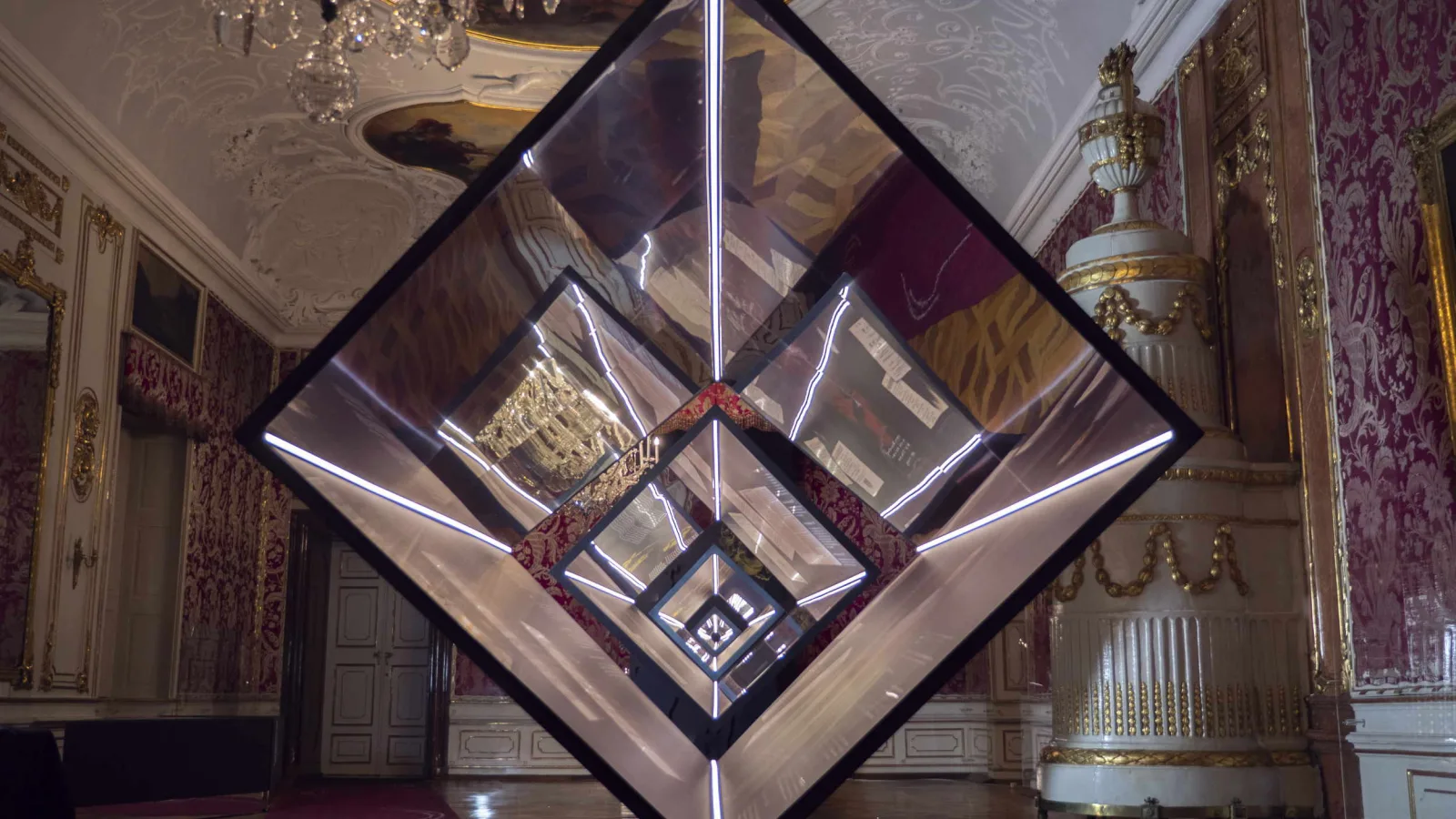 Ausstellung im DomQuartier Salzburg: „Überall Musik!“, Thronsaal, 2020, Foto: Virgil Widrich, Foto: Virgil Widrich