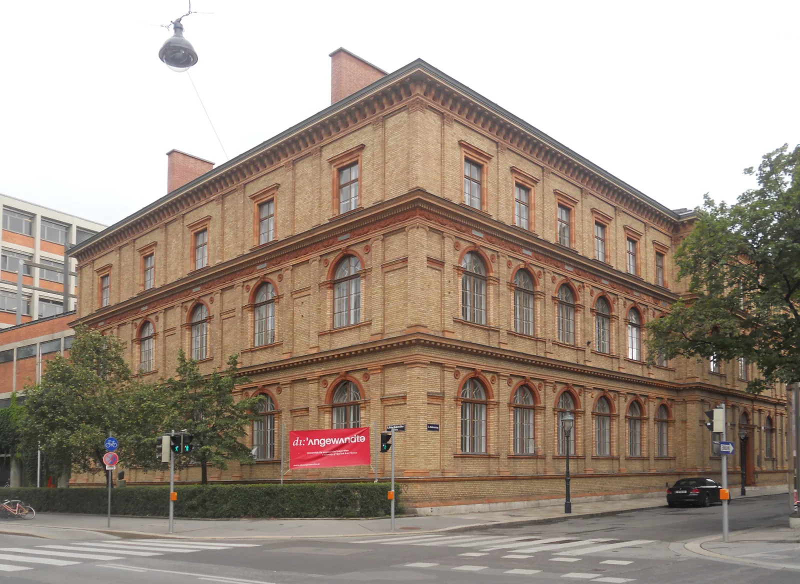 Universität für angewandte Kunst Wien, Stubenring 3. Foto: Maclemo/Wikipedia, 2011