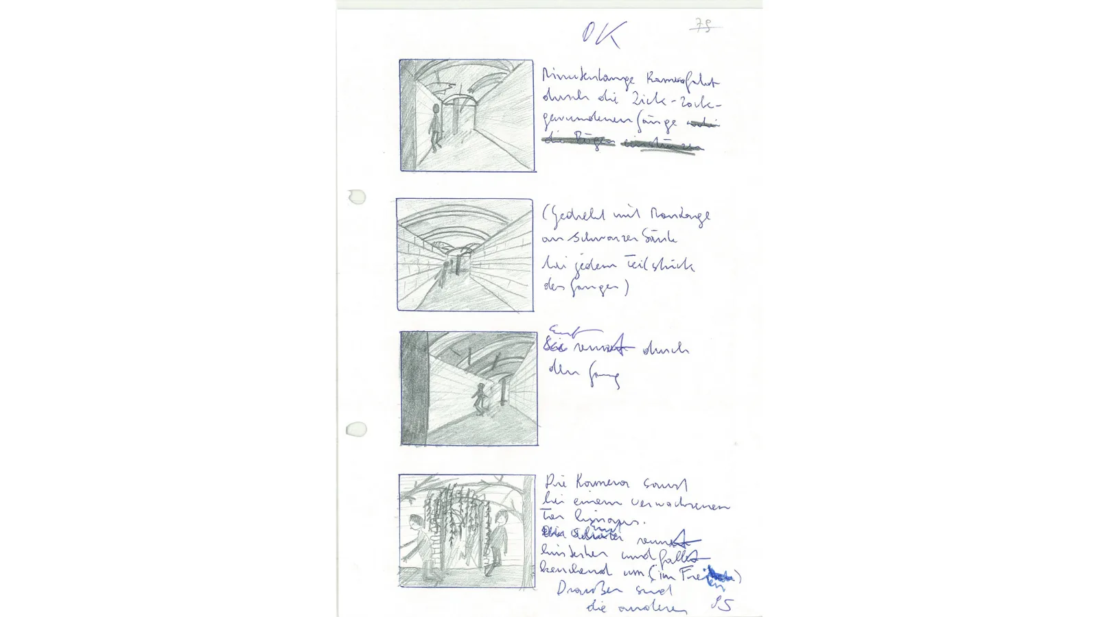 Story Board „Vom Geist der Zeit“, 1983-85